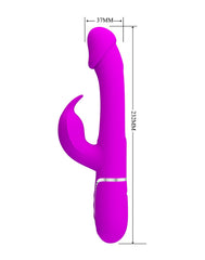 Pretty Love - Kampas - Rabbit Vibrator 3 in 1 - Lila