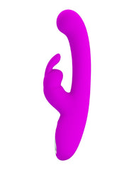 Pretty Love - Lamar - Rabbit-Vibrator mit digitaler LED-Anzeige - Lila