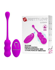 Pretty Love - Leshy - Vibrierendes Ei mit Fernbedienung - Pink