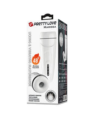 Pretty Love - Marissa - Automatischer Vibrationsmasturbator mit Heiz-, Leck- und Stöhnfunktion