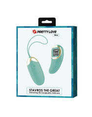 Pretty Love - Mina - Ei-Vibrator mit Fernsteuerung - Blau