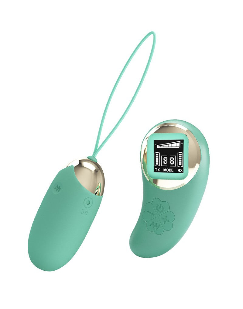 Pretty Love - Mina - Ei-Vibrator mit Fernsteuerung - Blau