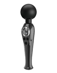 Pretty Love - Skyler - Wandvibrator mit digitaler LED-Anzeige - Schwarz