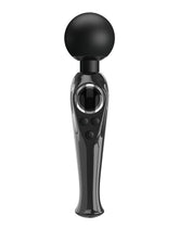 Pretty Love - Skyler - Wandvibrator mit digitaler LED-Anzeige - Schwarz