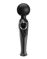 Pretty Love - Skyler - Wandvibrator mit digitaler LED-Anzeige - Schwarz