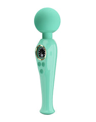 Pretty Love - Skyler - Wandvibrator mit digitaler LED-Anzeige - Blau
