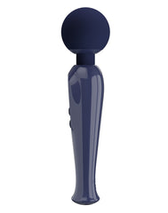 Pretty Love - Skyler - Wandvibrator mit digitaler LED-Anzeige - Dunkelblau