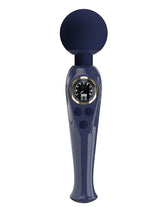 Pretty Love - Skyler - Wandvibrator mit digitaler LED-Anzeige - Dunkelblau