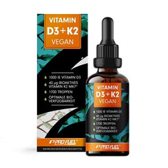 ProFuel Vitamin D3 + K2 Tropfen 1700 Tropfen (50 ml)