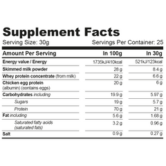 Protein Blend + Collagen 750g - Vanilla