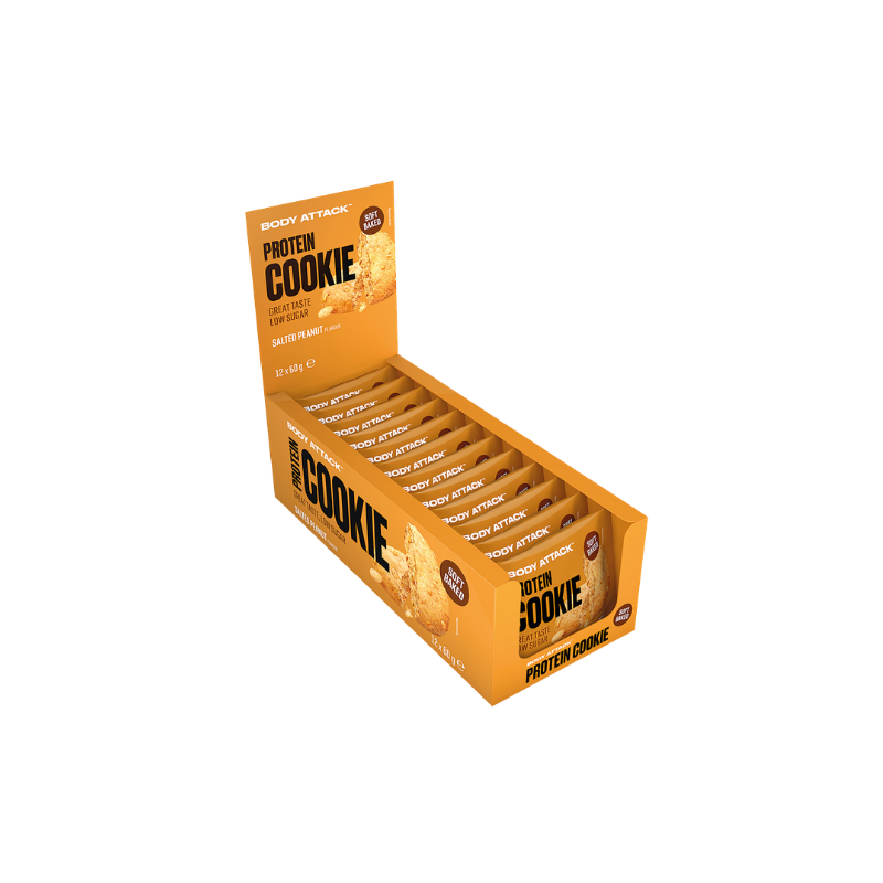 Protein Cookie - 60g - Salted Peanut x12 - Rabatt