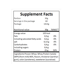Proven Whey 2.0 EU - 1814g - Coconut & Cream x4