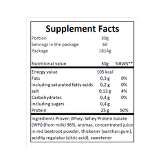 Proven Whey 2.0 EU - 1814g - Strawberry & Cream x4