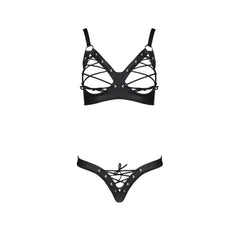 PS Celin Size Plus bikini 2pcs set black