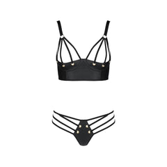 PS Malwia Size Plus bikini 2pcs set black
