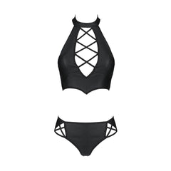 PS Nancy Size Plus bikini 2pcs set black