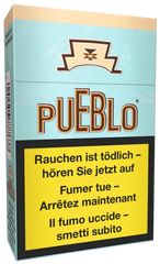 Pueblo - Blue - Zigaretten - Box - 10 Stück