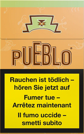 Pueblo - Orange - Zigaretten - Box - 10 Stück
