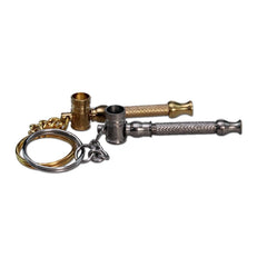 Schraubpfeife Schlüsselanhänger, assortiert, 6.3cm