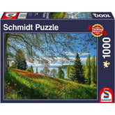 Puzzle Frühlingsallee zur Tulpenblüte, Insel Mainau, 1000 Teile