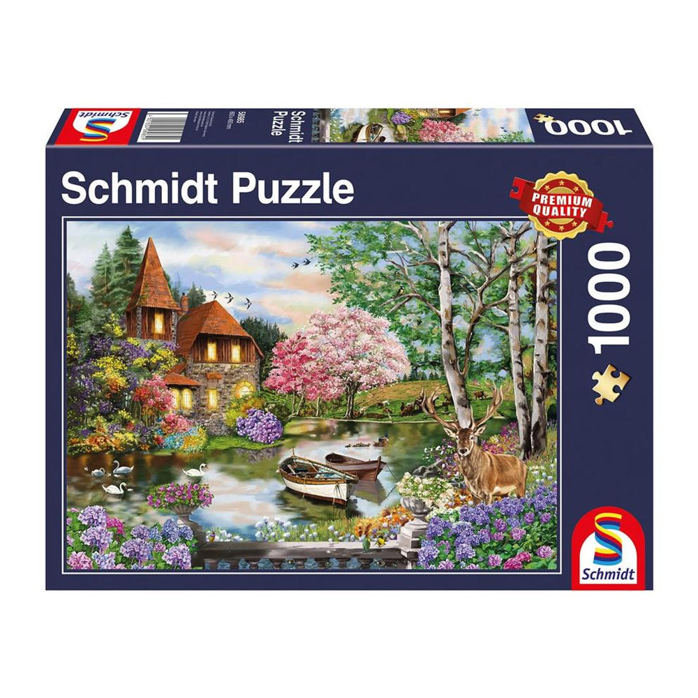 Puzzle Haus am See, 1000 Teile