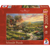 Puzzle In den Weinbergen, 2000 Teile