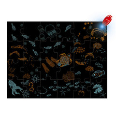 Puzzle magischer Ozean, 24 Teile