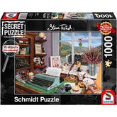 Puzzle Secret Puzzle - Am Schreibtisch, 1000 Teile