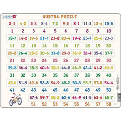 Puzzle Subtra-Puzzle 58 Teile