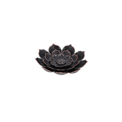 Räucherstäbchenhalter Lotus, bronce - 8.8cm