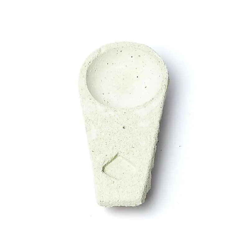 Räuchergefäss - Zement - Pastellgrün