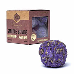 Räucherkugeln - Weihrauch & Lavendel - Box - 8 Stück