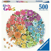 Puzzle Circle of Colors - Flowers, 500 Teile
