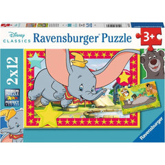 Puzzle Das Abenteuer ruft!, 2 x 12 Teile