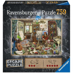 Puzzle ESCAPE Das Künstleratelier, 759 Teile