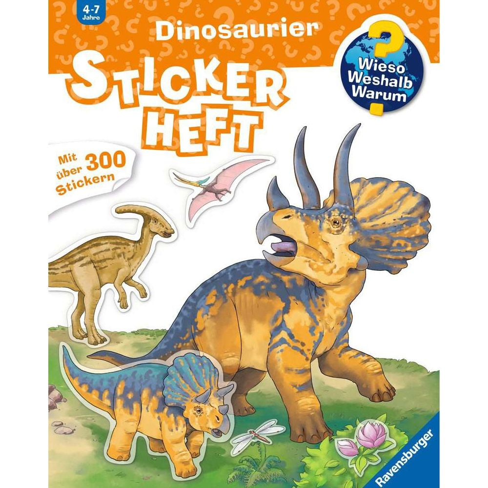 Ravensburger Wieso? Weshalb? Warum? Stickerheft: Dinosaurier