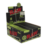 RAW - Black Organic Hemp - King Size Slim - Display - 50 x 32 Stück