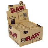 RAW - Classic - Connoisseur King Size Slim + Tips - Display - 24 x 32 Stück