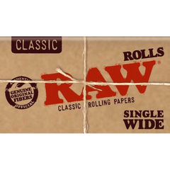 RAW - Classic - Rolls Single Wide - 5m - Display - 24 Stück