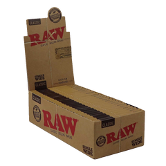 RAW - Classic - Single Wide Double Window - Display - 25 x 100 Stück