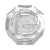 RAW Crystal Ashtray - Kristallglas Aschenbecher - Massiv - 13cm