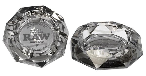 RAW Kristallglas Aschenbecher - The Dark Side - 11.5cm