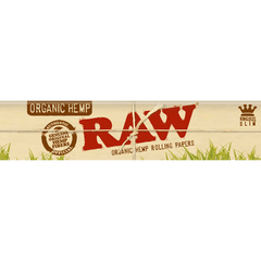 RAW - Organic Hemp - King Size Slim - Display - 50 x 32 Stück