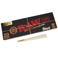 1 x RAW BLACK Cones KS, 20 Stk.