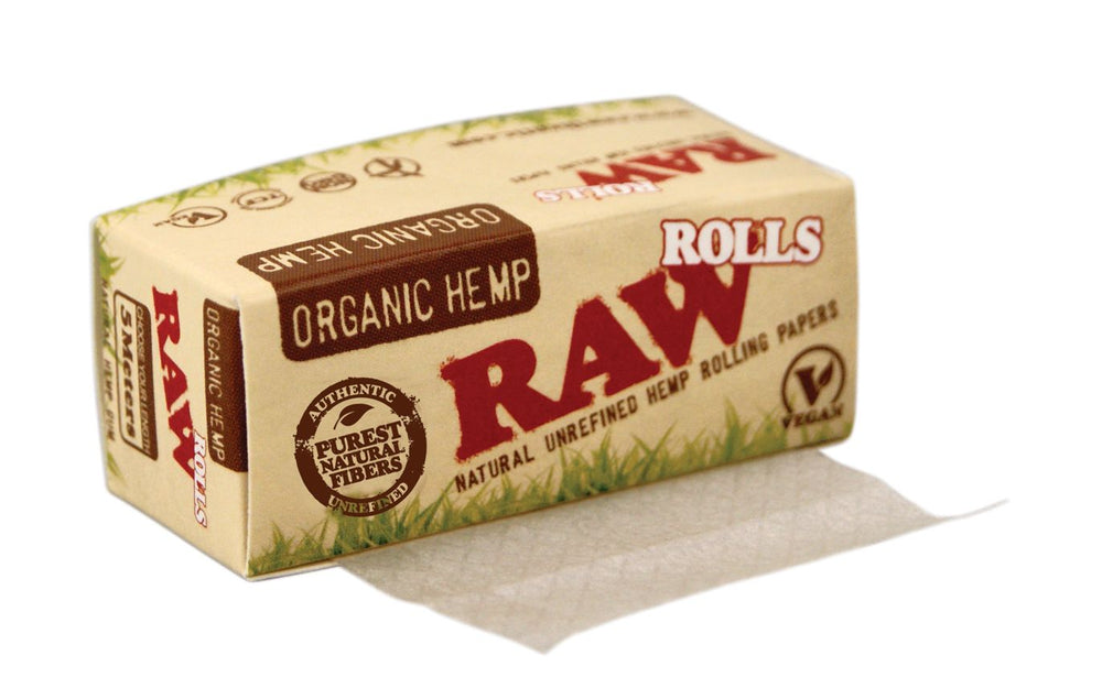 24 x RAW Organic Rolls Slim, 5 m