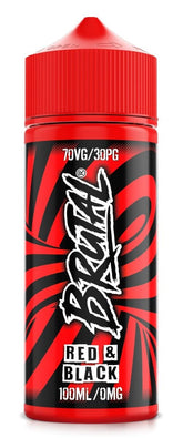 Just Juice BRUTAL - RED & BLACK - 100ml - Shortfill