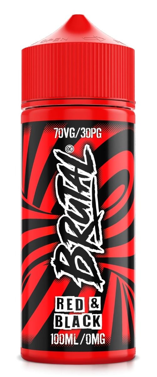 Just Juice BRUTAL - RED & BLACK - 100ml - Shortfill