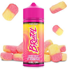 Just Juice BRUTAL - RHUBARB & CUSTARD - 100ml - Shortfill