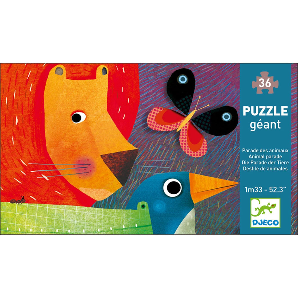 Riesenpuzzle Die Tierparade, 36 Teile