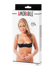 2: Amorable by Rimba - 1/2 Cup BH - Schwarz